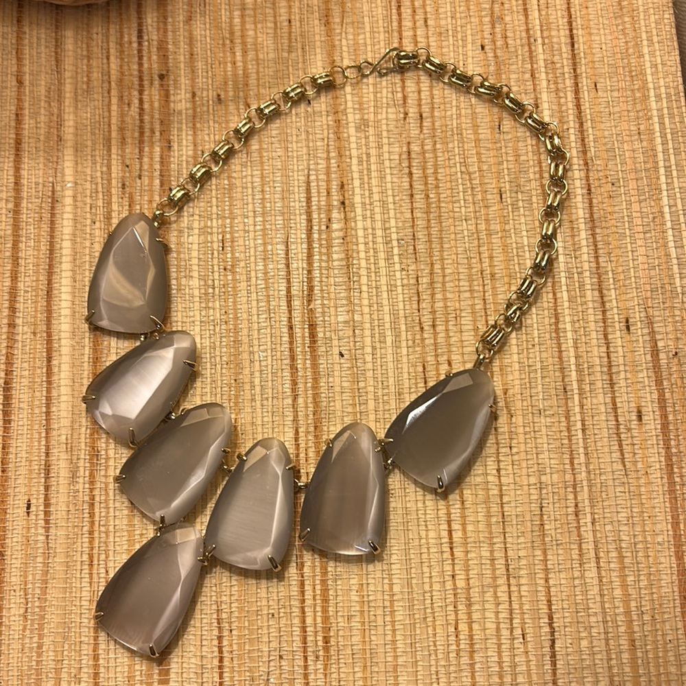Kendra Scott Harlow necklace in slate